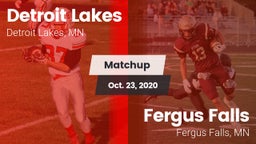 Matchup: Detroit Lakes High vs. Fergus Falls  2020