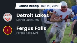 Recap: Detroit Lakes  vs. Fergus Falls  2020