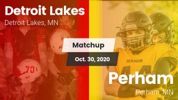 Matchup: Detroit Lakes High vs. Perham  2020