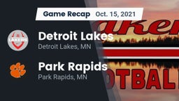 Recap: Detroit Lakes  vs. Park Rapids  2021