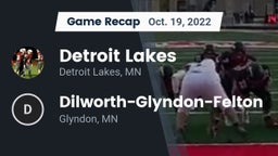 Recap: Detroit Lakes  vs. Dilworth-Glyndon-Felton  2022