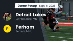 Recap: Detroit Lakes  vs. Perham  2023