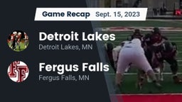 Recap: Detroit Lakes  vs. Fergus Falls  2023