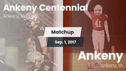 Matchup: Ankeny Centennial Hi vs. Ankeny  2017