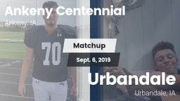 Matchup: Ankeny Centennial Hi vs. Urbandale  2019