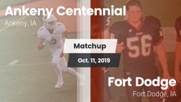 Matchup: Ankeny Centennial Hi vs. Fort Dodge  2019