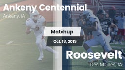 Matchup: Ankeny Centennial Hi vs. Roosevelt  2019