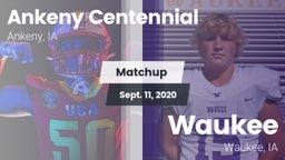 Matchup: Ankeny Centennial Hi vs. Waukee  2020