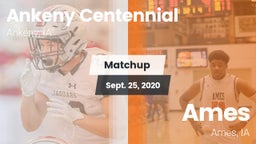 Matchup: Ankeny Centennial Hi vs. Ames  2020