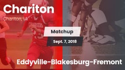 Matchup: Chariton  vs. Eddyville-Blakesburg-Fremont 2018