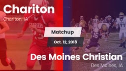 Matchup: Chariton  vs. Des Moines Christian  2018