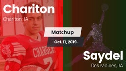 Matchup: Chariton  vs. Saydel  2019