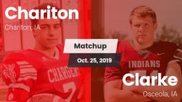 Matchup: Chariton  vs. Clarke  2019