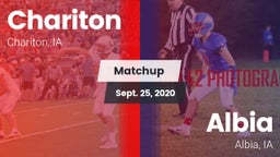 Matchup: Chariton  vs. Albia  2020