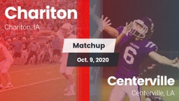 Matchup: Chariton  vs. Centerville  2020
