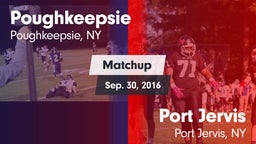 Matchup: Poughkeepsie High vs. Port Jervis  2016