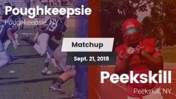 Matchup: Poughkeepsie High vs. Peekskill  2018