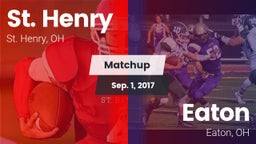 Matchup: St. Henry High Schoo vs. Eaton  2017