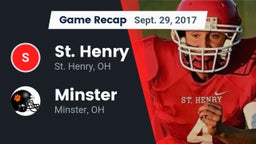 Recap: St. Henry  vs. Minster  2017