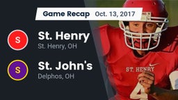 Recap: St. Henry  vs. St. John's  2017