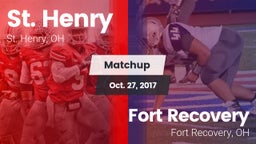 Matchup: St. Henry High Schoo vs. Fort Recovery  2017