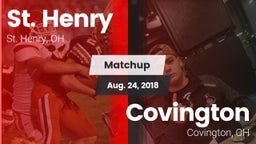 Matchup: St. Henry vs. Covington  2018