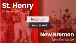 Matchup: St. Henry vs. New Bremen  2018
