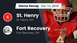 Recap: St. Henry  vs. Fort Recovery  2018
