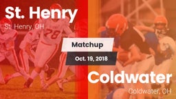Matchup: St. Henry vs. Coldwater  2018