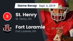 Recap: St. Henry  vs. Fort Loramie  2019
