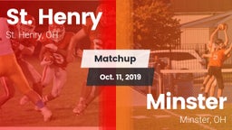 Matchup: St. Henry vs. Minster  2019