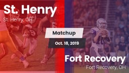 Matchup: St. Henry vs. Fort Recovery  2019