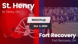Matchup: St. Henry vs. Fort Recovery  2020