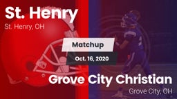 Matchup: St. Henry vs. Grove City Christian  2020