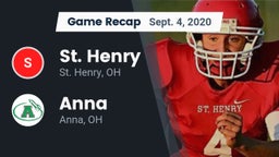 Recap: St. Henry  vs. Anna  2020