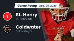Recap: St. Henry  vs. Coldwater  2020
