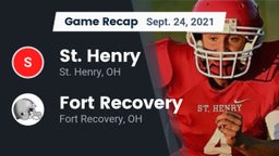 Recap: St. Henry  vs. Fort Recovery  2021