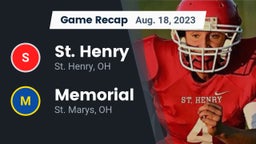 Recap: St. Henry  vs. Memorial  2023
