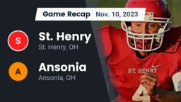 Recap: St. Henry  vs. Ansonia  2023