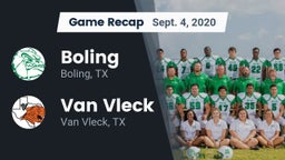 Recap: Boling  vs. Van Vleck  2020