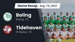 Recap: Boling  vs. Tidehaven  2021