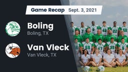 Recap: Boling  vs. Van Vleck  2021