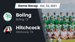 Recap: Boling  vs. Hitchcock  2021