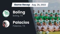 Recap: Boling  vs. Palacios  2022