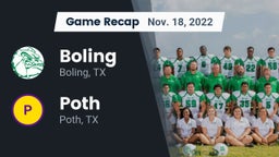 Recap: Boling  vs. Poth  2022