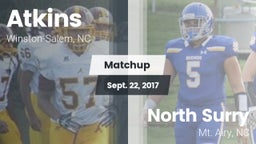 Matchup: Atkins  vs. North Surry  2017