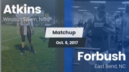 Matchup: Atkins  vs. Forbush  2017