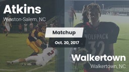 Matchup: Atkins  vs. Walkertown  2017