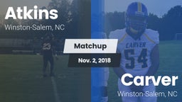 Matchup: Atkins  vs. Carver  2018