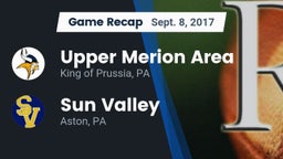 Recap: Upper Merion Area  vs. Sun Valley  2017